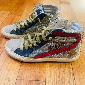Golden Goose glitter sneakers